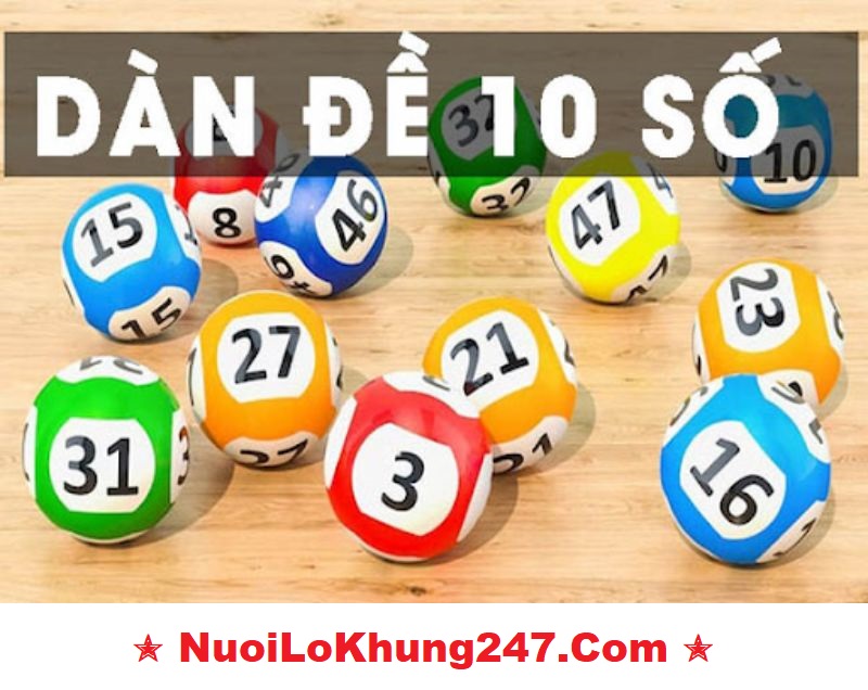 dàn đề 10 số khung 3 ngày bất bại