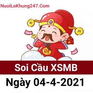 Soi cầu XSMB ngày 04–04–2021